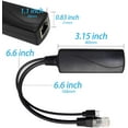 thumbnail image 4 of Active Micro USB PoE Splitter 5V 2.4A Output, IEEE 802.3af Standard 10/100M Power Over Ethernet Splitter Adapter, 4 of 5