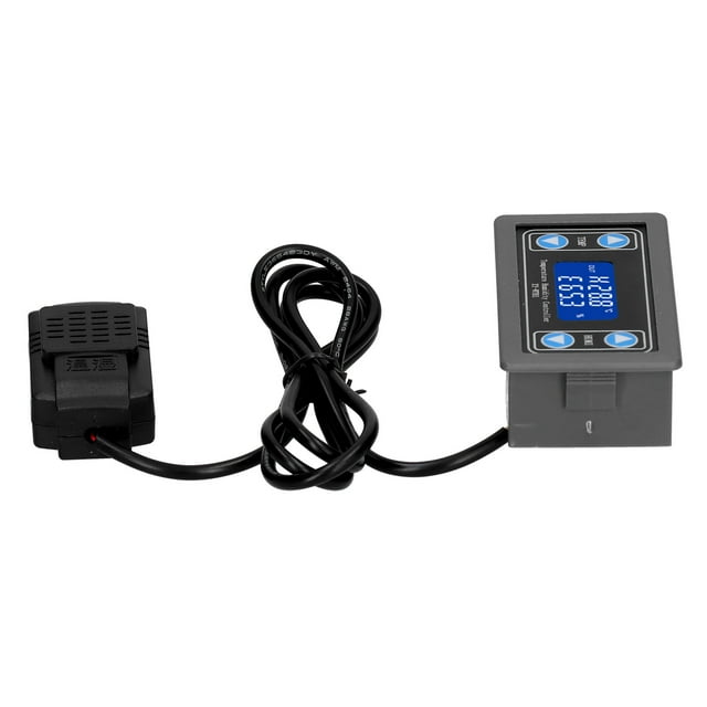 Xy-Wth1 Indicador de Controlador de Temperatura Y Humedad LCD Digital para Incubación de Invernaderos de Cría Adecuado para Criaderos de Cría de Invernaderos ANGGREK Otros