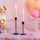 thumbnail image 5 of Candelabro Candelabro negro Candelabros de boda Candelabros de comedor WD.WDQZL Hogar, 5 of 5