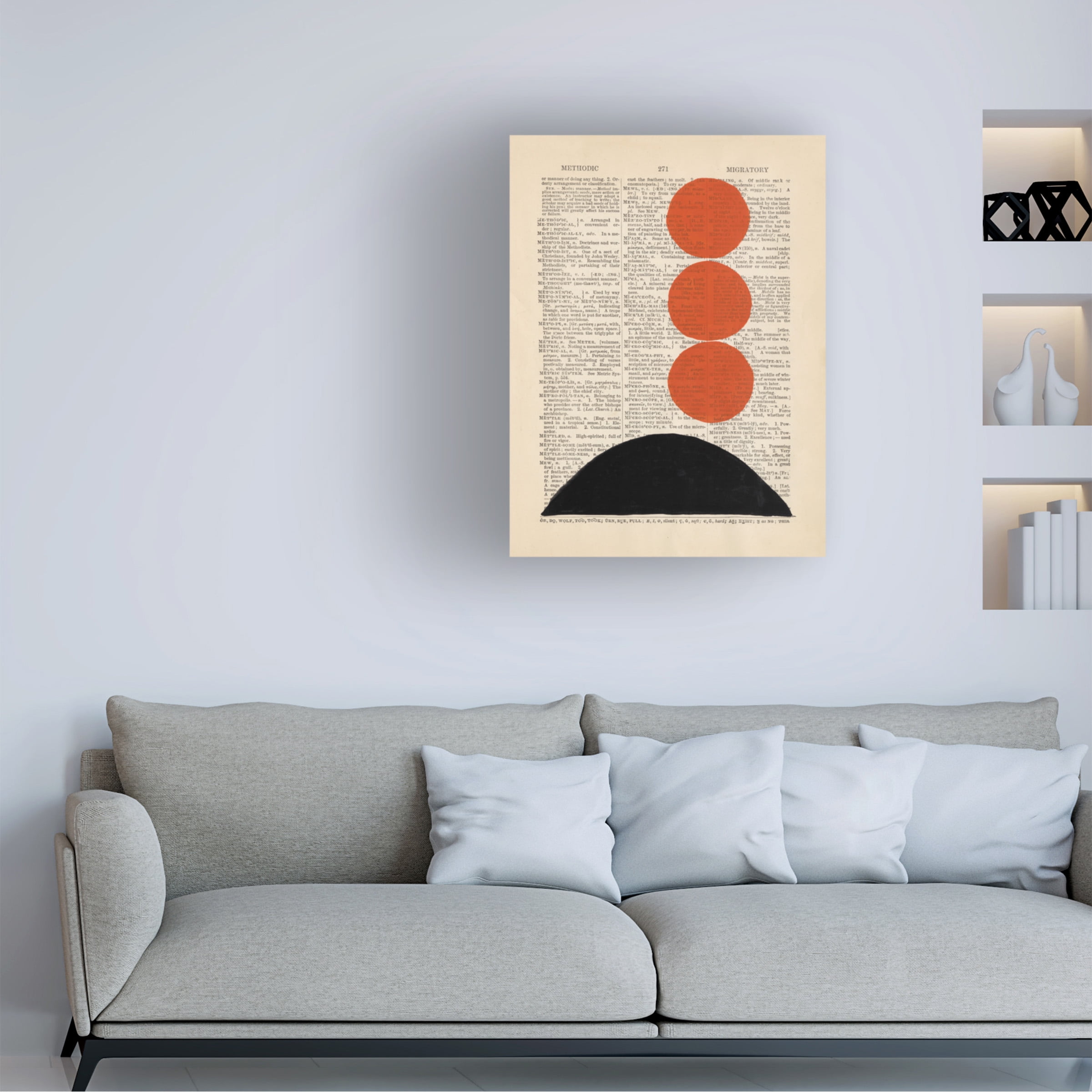 Renee W. Stramel 'Modern Definition IX' Canvas Art