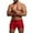 Red, variant on XEGLSBU Mens Swim Trunks 5 Inch Mesh Men Fashion Zipper Solid Color Beach Work Casual Men Short Trouser Shorts Pants Black Size M