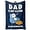 Navy Blue, variant on ADHART Funny Thanksgiving Christmas Birthday Gifts for Dad Husband, Dad is Not Sleeping Blanket, Dads Gifts from Daughter Son, Super Soft Throws Blanket for Couch and Napping, 60" x 50" (Gray)