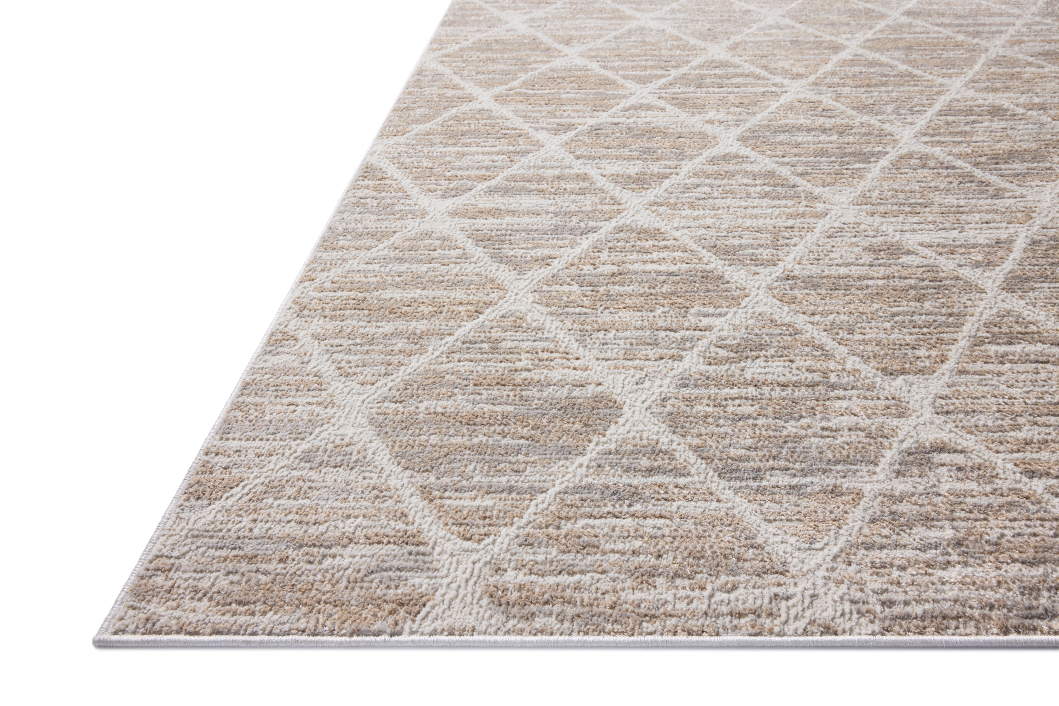 Loloi Townes Pebble / Beige 9'-2" x 13' Area Rug
