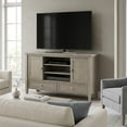 thumbnail image 2 of Simpli Home Warm Shaker 47 inch Wide Solid Wood TV Stand in Distressed Grey For TVs up to 50 inches, 2 of 13