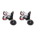 thumbnail image 3 of Methold 2020 nuevo soporte Universal para Clip de teléfono de coche, soporte de montaje para parabrisas automático con ventosa para Negro 2 clips 2piezas, 3 of 6