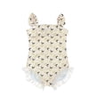 thumbnail image 2 of ‌LYMAYTER‌ Teen Swimwear One-Piece Swimsuit Girls' Cute Strawberry Beachwear Sun Protection Ruffled Design, 2 of 8