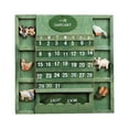 thumbnail image 1 of Retro Wooden Wall Perpetual Calendar Home Decoration Daily Desktop Calendar, 1 of 6