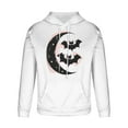 thumbnail image 5 of WXLWZYWL Funny Halloween Hoodies for Men Bat Design Shirt for Men with Pocket Drawstring Sweatshirt Hooded Costumes Pullover Tops Plus Size, 5 of 5