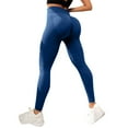 thumbnail image 3 of Anti Cellulite Leggings Womens Butt Lifting Tummy Control Resistance Band Leggings Cellumove 3D Compression Legging Navy L, 3 of 5