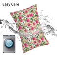 thumbnail image 6 of Salouo Rose Flowers Pattern Pillow Cases,1PC Pillow Covers with Envelope Closure Decorative Pillow Case for Bed Couch,Pillows Not Included-14"x20", 6 of 6