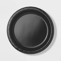 20ct 8.5" Dinner Plate Black