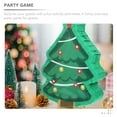 thumbnail image 3 of Shisuyan 1 Set Christmas Tree Shaped Pinata with Paper Rod Candy Filled Pinata Party Prop, 3 of 8