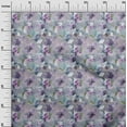thumbnail image 2 of oneOone Cotton Silk Dusty Violet Fabric Flower Sewing Craft Projects Fabric Prints By Yard 42 Inch Wide-A1C, 2 of 4