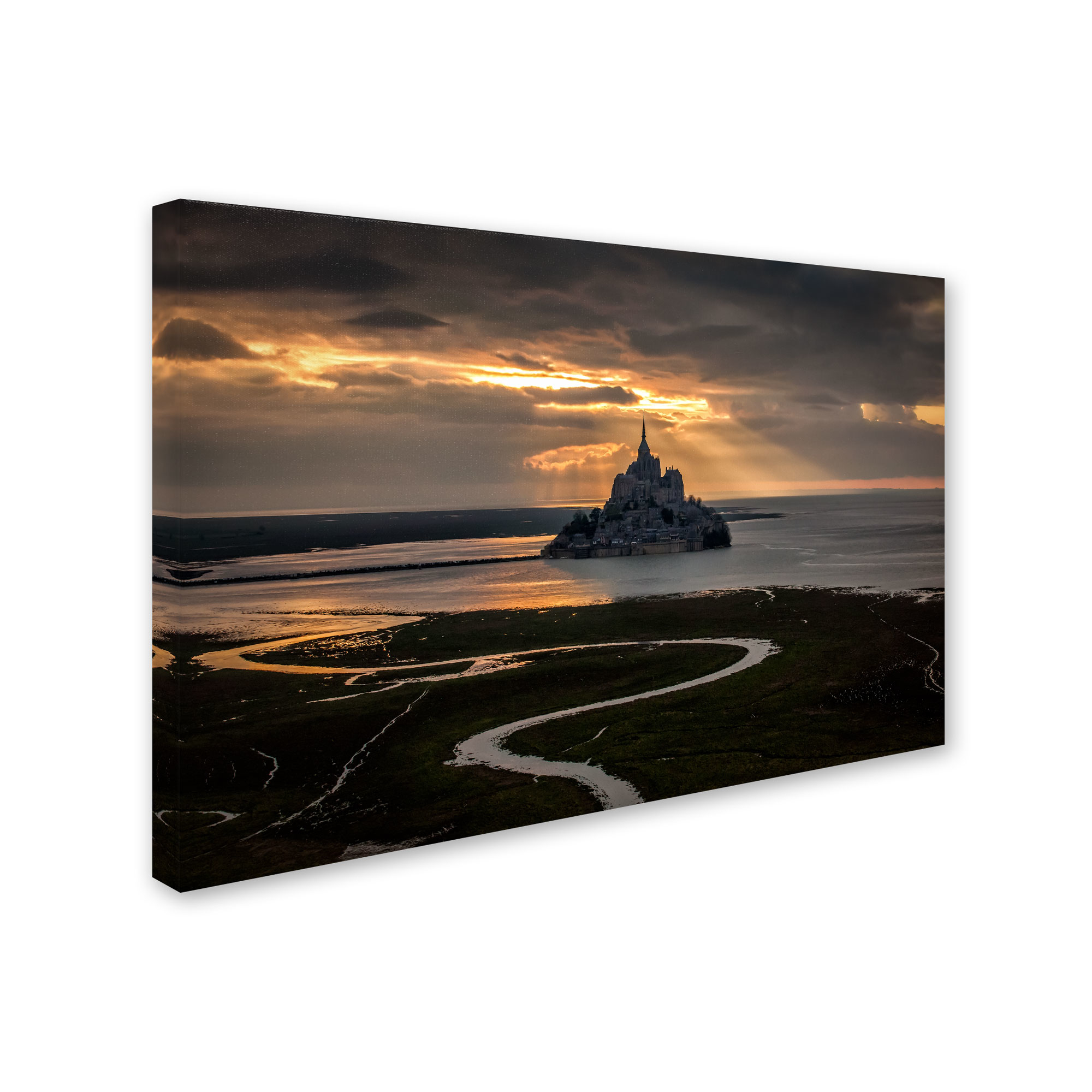 Trademark Fine Art "Welcome to the Hell" Canvas Art by Mathieu Rivrin