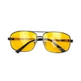 thumbnail image 4 of QUMIIRITY Night Driving Glasses for Men Metal Square Style 1Set, 4 of 8
