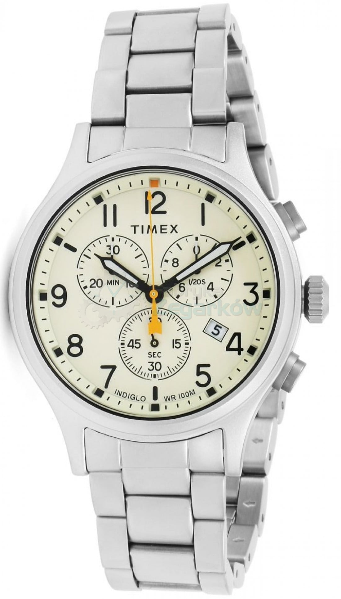 Timex Mens Chronograph Quartz Watch with Stainless Steel Strap TW2R47600 - Walmart.com
