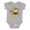 AC-Heather Grey, variant on Little Monkey 1st Birthday Boy Boys or Girls Baby Bodysuit