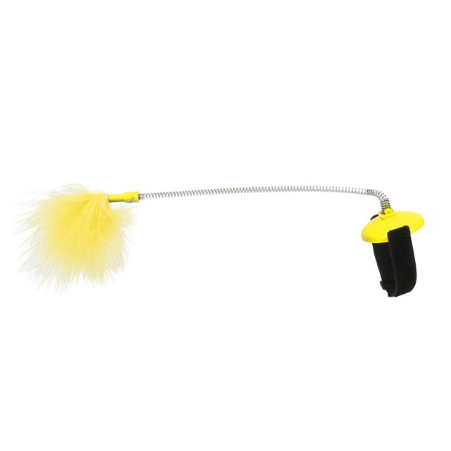 Juguetes interactivos de plumas para gatos juguetes interactivos para gatos para gatos de interior collar para gatos collar de plumas juguetes para gatos con cuello ANGGREK Otros