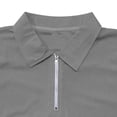 thumbnail image 5 of Maqroz Mens 2 Piece Outfits Quarter Zip Short Sleeve Shirt and Pants Business Formal Wedding Office Wear Lightweight Professional Elegant Ceremony Outfit, 5 of 9