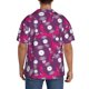 thumbnail image 3 of Balery Vintage Vinyl Record Camisa Casual de Manga Corta con Botones para Hombre, Texturizada, Estilo Cubano, para Playa, Verano-X-Large, 3 of 5