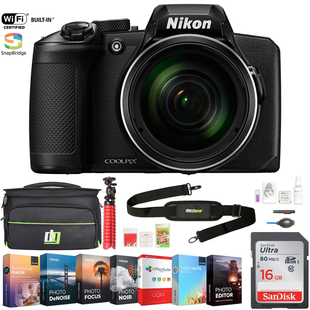 Nikon COOLPIX B600 16MP 60x Optical Zoom Digital Camera w/ Builtin Wi