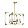 thumbnail image 7 of Rotterdam by Brian Thomas 6-Light Pendant in Warm Brass, 7 of 7