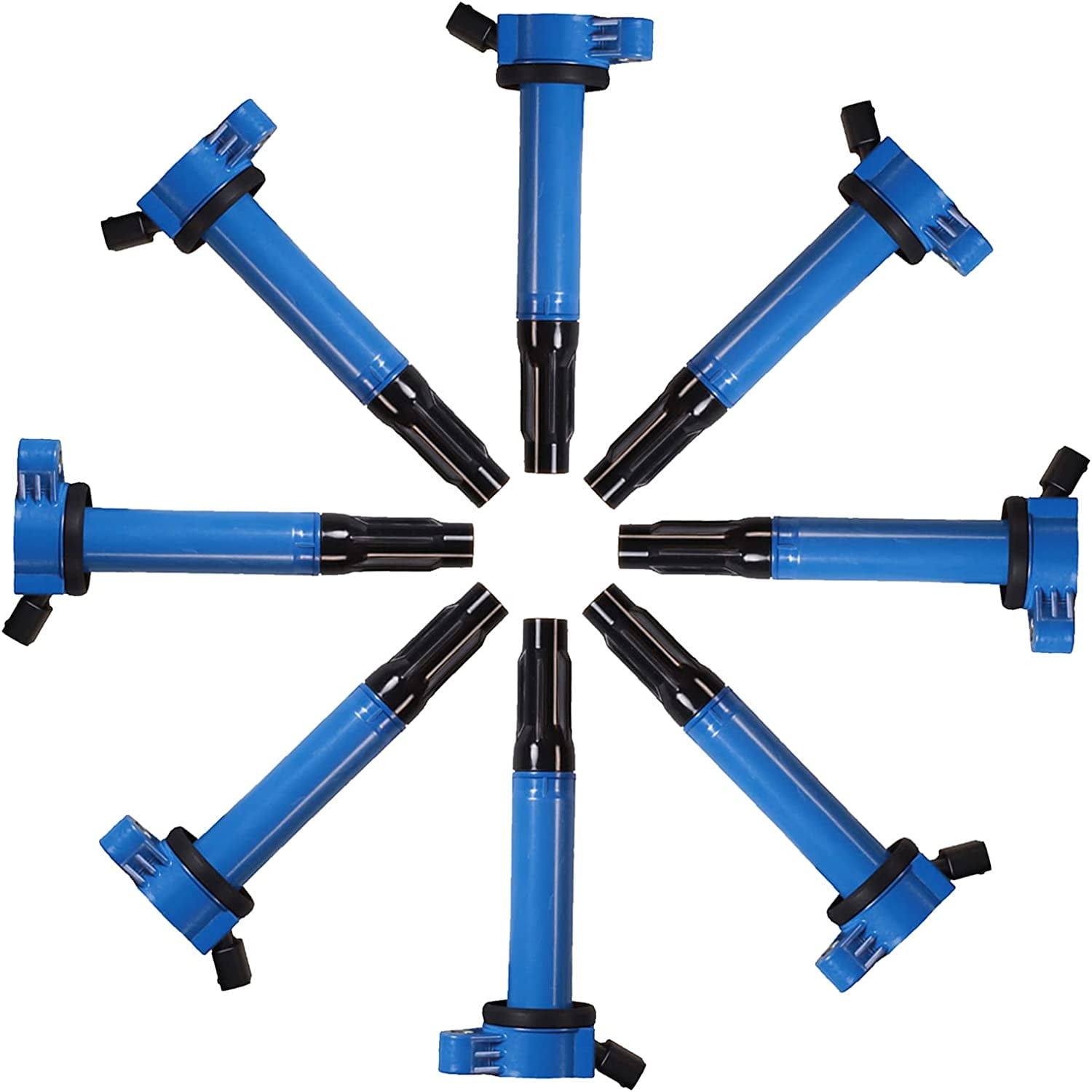 Yoshi Motors Pack of 8 Energy Ignition Coil Replacement For Toyota ...