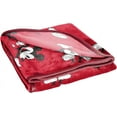 thumbnail image 3 of Disney Mickey Mouse Couverture Moelleuse Rouge 130 X 150Cm, 3 of 6