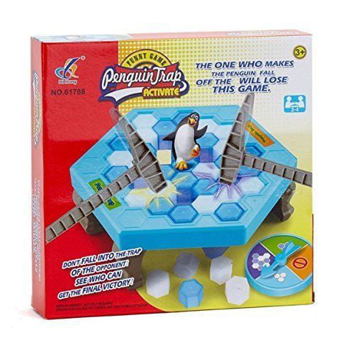 Mini Penguin Trap Board Game Ice Breaking Save The Penguin Party Gam ZT 