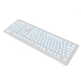 thumbnail image 1 of PBT Keycaps, High Low Layout, PBT Double Layer 108 Keys Mechanical Keyboards, 2 Color Design, Suitable for 61/87/104/108 Key Keyboard with Translucent Keycaps, 1 of 7
