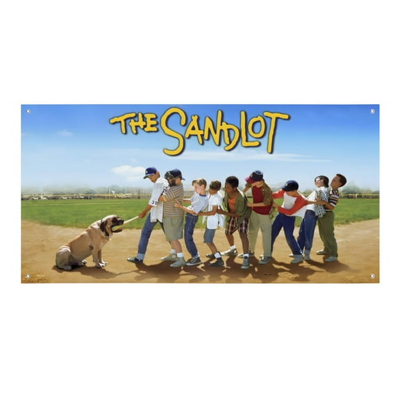 The Sandlot-Theme Backdrops Banner Birthday Party Decor Supplies Personalized Party Backdrop Decoration,5x3ft（150x90cm）