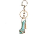 thumbnail image 1 of Ladies High Heel Shoe with Chains Keychain Women Handbag Car Pendant(Green), 1 of 4