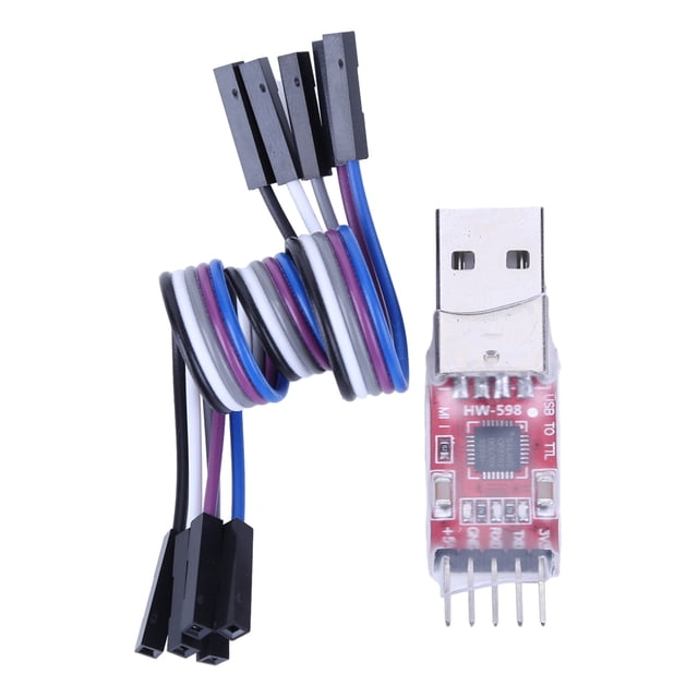 A TTL CP2102 Placa USB Módulo serie de 5 pines para Arduino (CP2102 con cable)