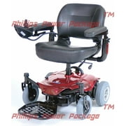 Drive - Cobalt X23 Power Chair, Red - PHILLIPS POWER PACKAGE TM - $500 VALUE