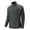 Gray, variant on Polar Fleece Coats for Men Stand Collar Long Sleeve Zip Up Outerwear Jackets Windproof Warm Thermal Hikign Climbing Skating Jackets with Zipper Pockets Gray XXXXXL