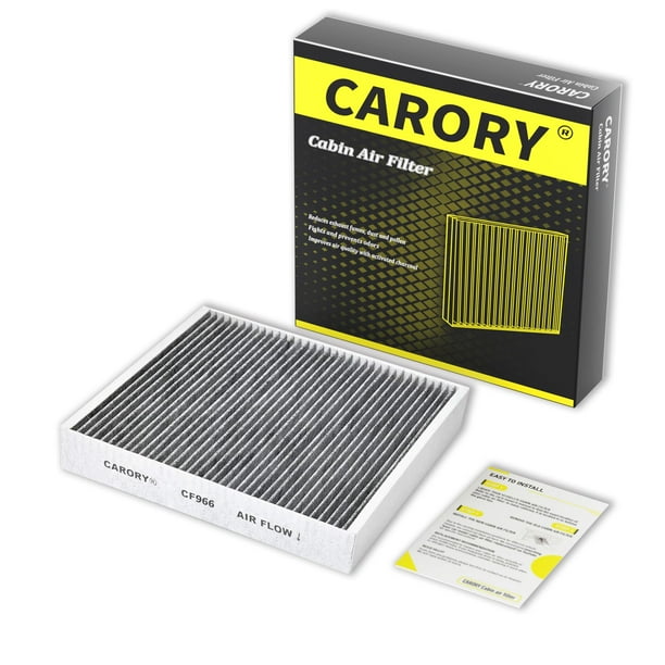 Filtro de aire de cabina CARORY con carbón activado para Chevy, GMC