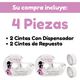 thumbnail image 2 of Cinta Interior Ropa Adhesiva Doble Cara Despachador 4 Piezas, 2 of 10