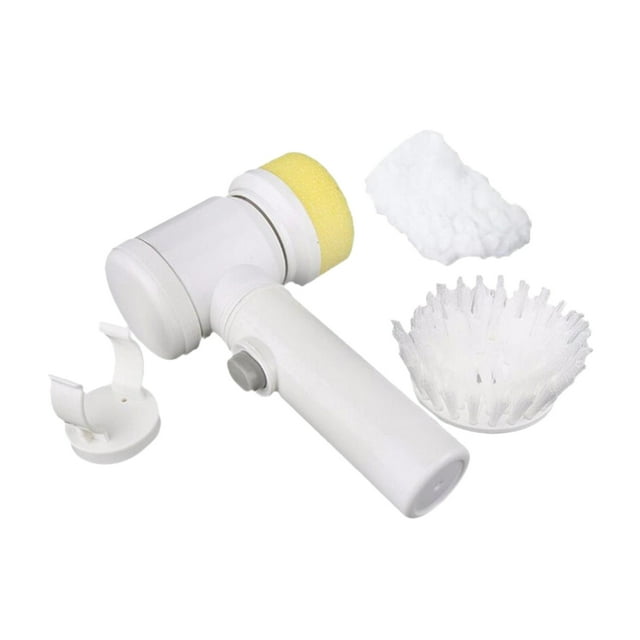 Cepillo De Limpieza Eléctrico De Mano Para Bao, Azulejo, Baera, Herramienta De Lavado De Cocina SM SunniMix Cepillo de limpieza eléctrico
