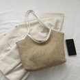 thumbnail image 3 of Bolso Tote Tejido Bolso de hombro para mujer, bolsos elegantes de verano para mujer, gran capacidad, vacaciones junto al mar Ehuebsd Para Estrenar, 3 of 5