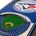 thumbnail image 3 of YouTheFan MLB Toronto Blue Jays 3D Stadium Banner 6x19, 3 of 7
