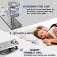 thumbnail image 2 of Door Pivot Hinge, Invisible Pivot Hinge System With Goal Kick Hardware, For Heavy Duty Wood Doors Up To 200 Lbs Heavy, 2 of 5