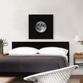 thumbnail image 2 of ARTCANVAS Full Moon With Speckled Stars Space Canvas Art Print - Size: 26" x 26" (1.50" Deep), 2 of 9