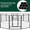thumbnail image 5 of Cozgesto Dog Playpen Puppy Playpen Portable Pet Outdoor Dog Fence Run Barrier for Medium/Large/Small Dogs Dog Pen Indoor for RV Camping Garden Yard(24 Panels), 5 of 7