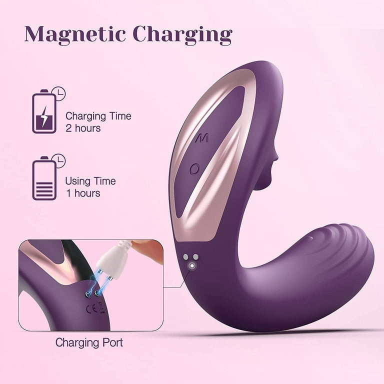 Tracy's Dog Clitoral Licking Vibrator for Clitoris and G-Spot Stimulator  Adult Sex Toys for Women, Purple OG Lick