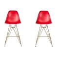 thumbnail image 1 of Heavenly Collection Or & Rouge Tabouret de Bar, 1 of 2