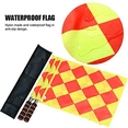 thumbnail image 5 of 2X Football Soccer Referee Flags Football Judge Linesman Sideline Fair Play Sports Match Flags Referee Equipment, 5 of 6