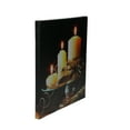 thumbnail image 2 of Northlight LED Lighted Flickering Candles and Leaves Canvas Wall Art 12" x 12", 2 of 3