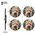 thumbnail image 2 of Non-Ticking Silent Wall Clocks Battery Operated Personalized Decor Clock for Living Room,Bedroom-Adorable Fox Captured In The Forest With Soft Natural Lighting(10inch), 2 of 4