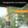 thumbnail image 3 of Car air freshener, hanging car air diffuser, ocean scent, long-lasting fresh car odor eliminator, cute car accessories 2 packs, 3 of 5