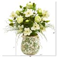 thumbnail image 2 of Nearly Natural 25” Rose, Mixed Floral and Grass Artificial Arrangement in Floral Vase, 2 of 2